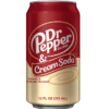 Dr.Pepper Cream Soda 12oz/24ct