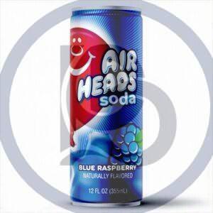 Airheads Blue Raspberry Soda 12oz/12ct