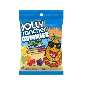 Jolly Rancher Peg Gummies Tropical Beach 6.5oz/12ct