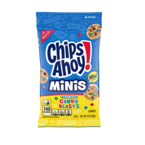 Chips Ahoy! Nabisco Big Bag Chips Ahoy Mini Candy Blasts 3oz/12ct