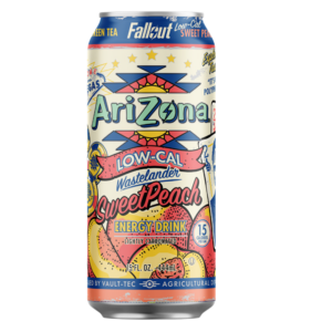 Arizona Orange Low-Cal Sweet Peach (Wastelander) 15oz/12ct