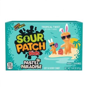 Sour Patch TB Tropical Twist (Pastel Paradise) 3.08oz/12ct
