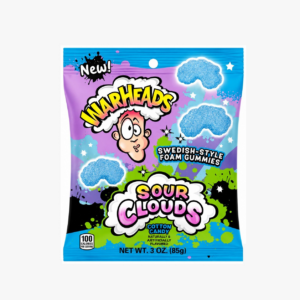 Warhead Sour Clouds (Cotton Candy) Gummies 3oz/12ct
