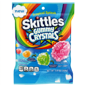 Skittles Gummies Crystal Tropical Splash 5.8oz/12ct