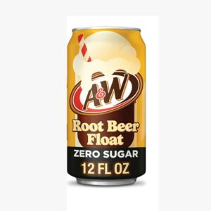 A&W Root Beer Float (Zero Sugar)12oz/12ct