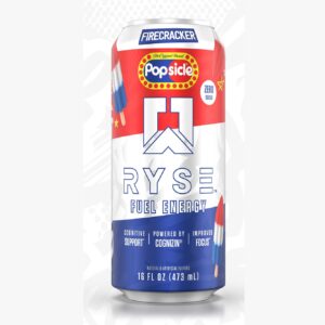 RYSE Fuel Zero Popsicle Firecracker 16oz/12ct