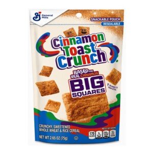 GM Cinnamon Toast Crunch Big Squares Real Cinnamon 2.65oz/6ct